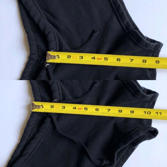POINT Drawstring Shorts BLACK Small Women’s - Picture 9 of 15